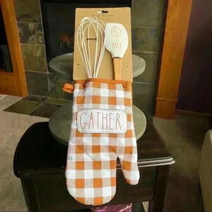 NEW Rae Dunn GATHER - Cute Baking SET 🧡🦃
